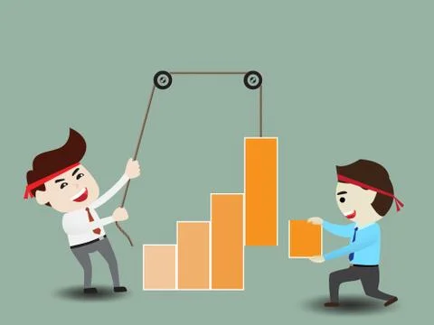 Accelerate business growth Stock Illustration