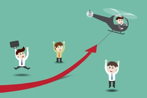 Accelerate business growth Stock Illustration