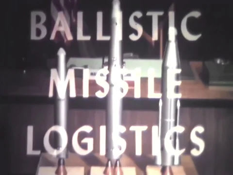 The accelerated development pattern of Air Force Ballistic Missile poses new Stock Footage 79459896