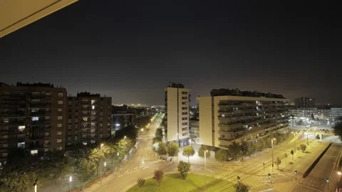Accelerated image time lapse city metaphor city life stress work passage of time Stock Footage 146711813