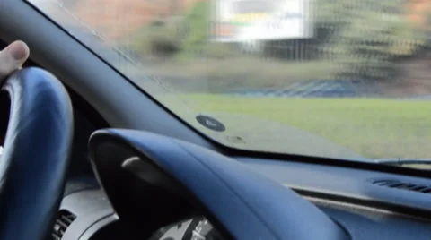 Accelerated Movement On The Car Stock Footage 46362774