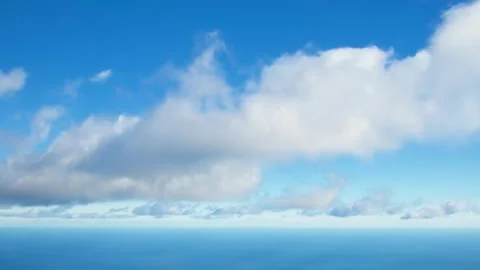 Accelerated movement of clouds 스톡 동영상 297395182