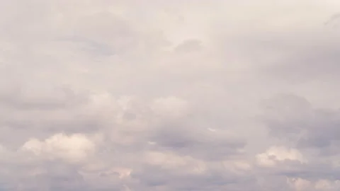 Accelerated movement of clouds in the sky. Timelapse. Stockbeeldmateriaal 161568106