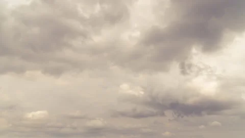 Accelerated movement of clouds in the sky. Timelapse. Stockbeeldmateriaal 161721536