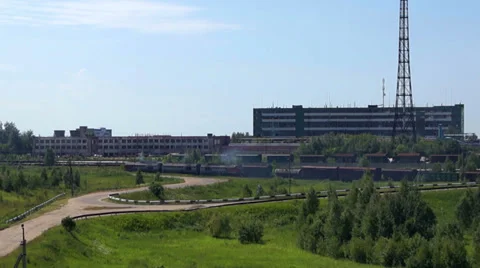 Accelerated movement of trains Video stock 39844752