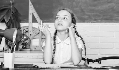 Accelerating into future. Hometask concept. Back to school on first of september Stock Photos