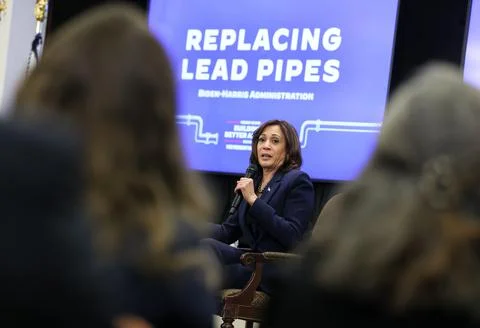 Accelerating Lead Pipe Replacement Summit at The White House, Washington D C, US Stock Photos