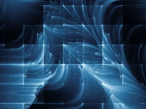 Acceleration of Background Stockillustratie