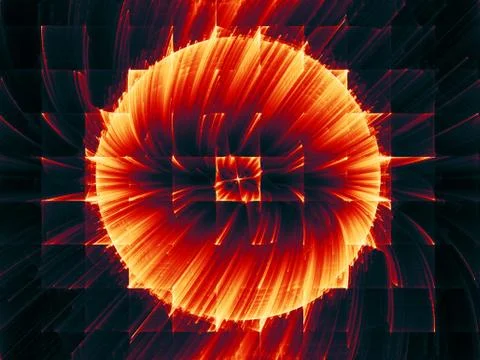 Acceleration of Background Illustrazione stock