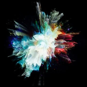 Acceleration of Colors Illustrazione stock