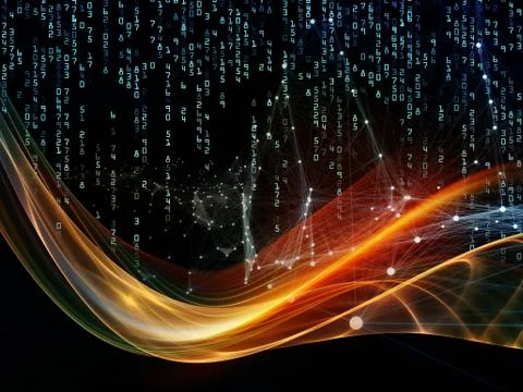 Acceleration of Computing Illustrazione stock