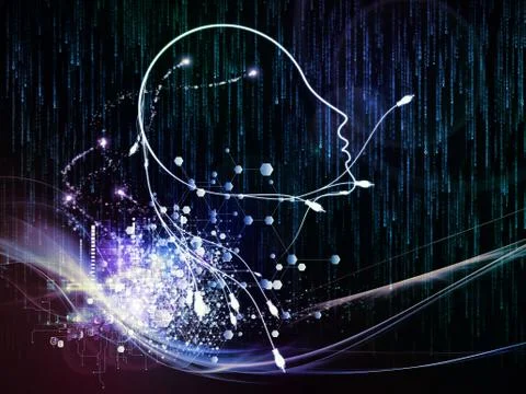 Acceleration of Connection Stock Illustration