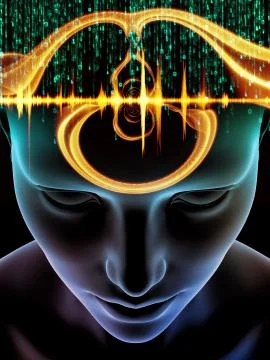 Acceleration of Consciousness Stock Illustration