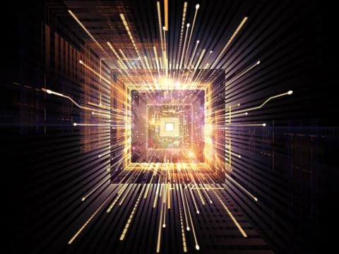 Acceleration of CPU 库存插图