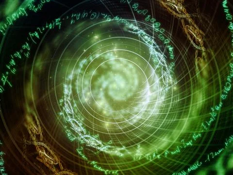 Acceleration of Curves Illustrazione stock