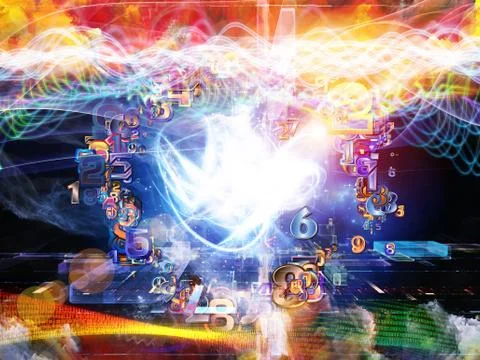 Acceleration of Digital Technology 库存插图