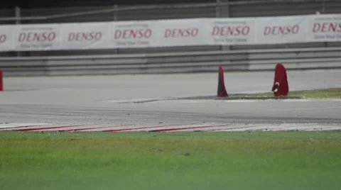 Acceleration Grand Prix Formula A1 championships Wet Race Stock Footage 53378010