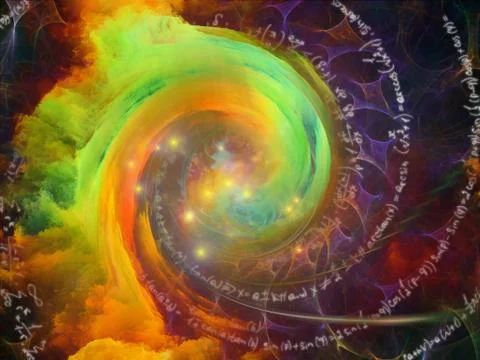 Acceleration of Math Vortex イラスト素材