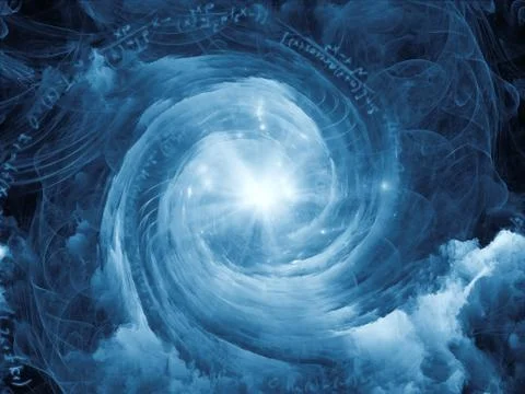 Acceleration of Math Vortex イラスト素材