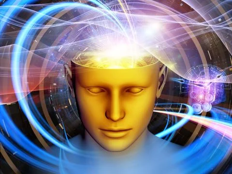 Acceleration of the Mind Stock Illustration