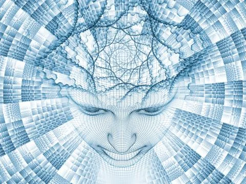 Acceleration of the Mind Stock Illustration