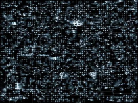 Acceleration of the Network 스톡 일러스트