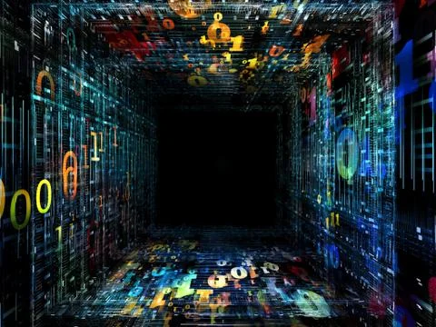 Acceleration of Numbers イラスト素材