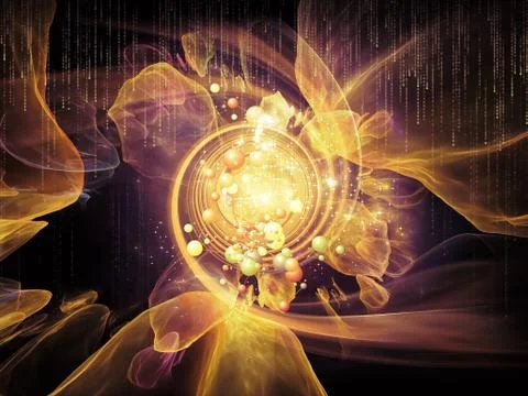 Acceleration of Particles 库存插图