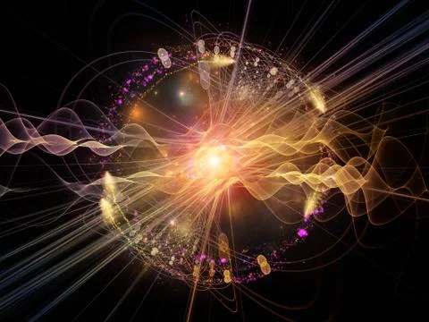Acceleration of Quantum Wave 库存插图