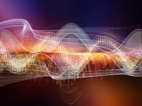 Acceleration of Sound Stock Illustration
