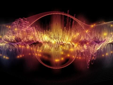 Acceleration of Sound Wave Ilustración de archivo