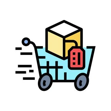 Acceleration technical sales engineer color icon vector illustration Stock Illustration