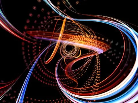 Acceleration of Technology Stock Illustration