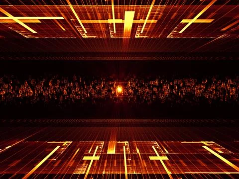 Acceleration of Technology 스톡 일러스트