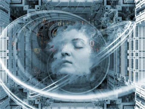 Acceleration of Thinking Stockillustratie