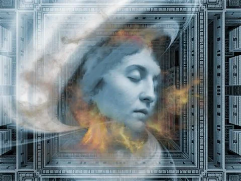 Acceleration of Thinking Stock Illustration