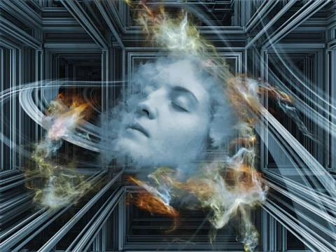 Acceleration of Thinking Stock-Illustration