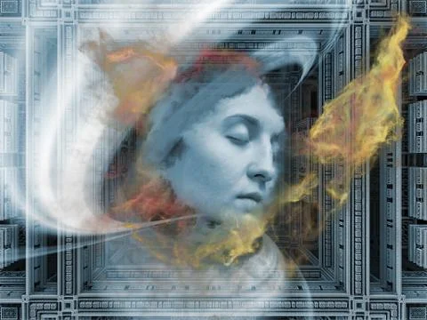 Acceleration of Thinking 스톡 일러스트