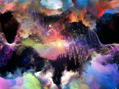 Acceleration of Virtual Clouds 스톡 일러스트