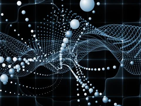 Acceleration of the Virtual Space Stock Illustration