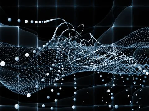 Acceleration of the Virtual Space Stock Illustration