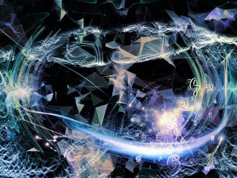 Acceleration of Virtual World Stock Illustration