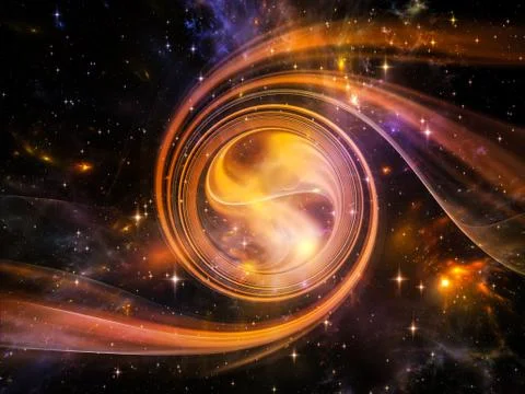 Acceleration of Vortex 스톡 일러스트