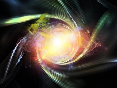 Acceleration of Vortex Stockillustratie