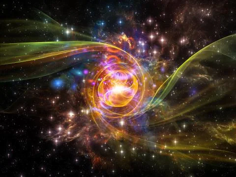 Acceleration of Vortex Stock Illustration