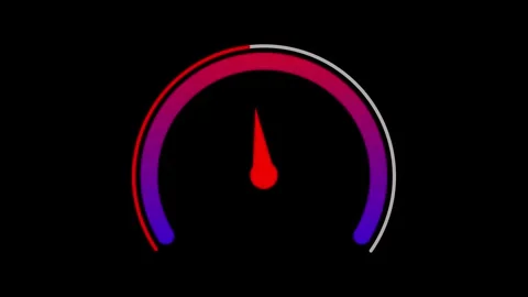Accelerator Icon Animation for Speed and Performance Increase in Applications. Stockbeeldmateriaal 297951676
