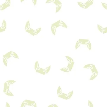 Accelerometer playing video game app on smartphone glyph seamless pattern Stock Illustration