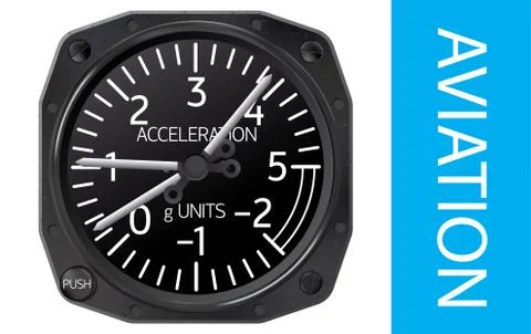 Accelerometer vector illustration Illustrazione stock