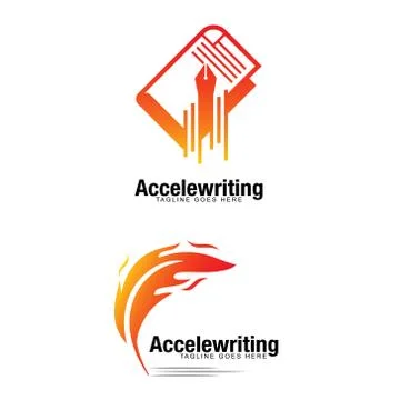Accelewriting lconcept Ilustración de archivo