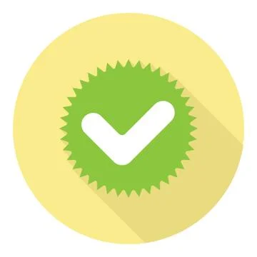 Accept Confirmation Sign Stock Illustration